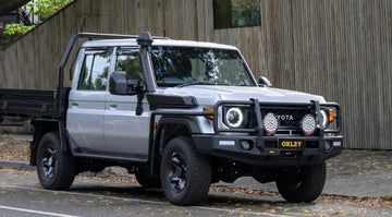 Oxley Side Steps for LandCruiser 70 Series - Brixton 4x4 - Buy Online Now!